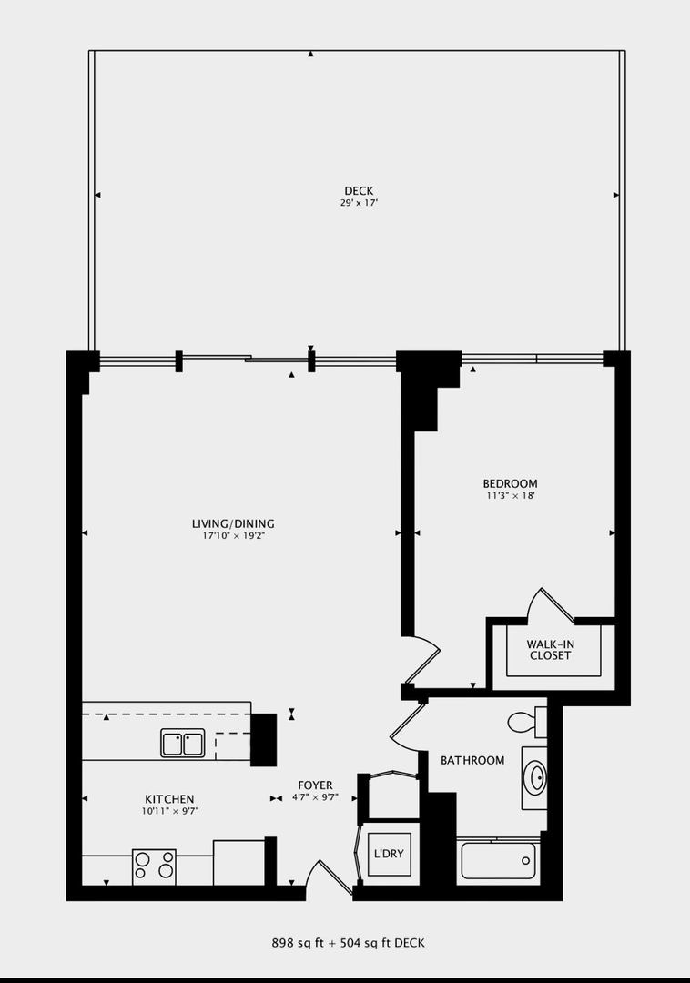 757 N Orleans Street #605, Chicago, IL 60654
