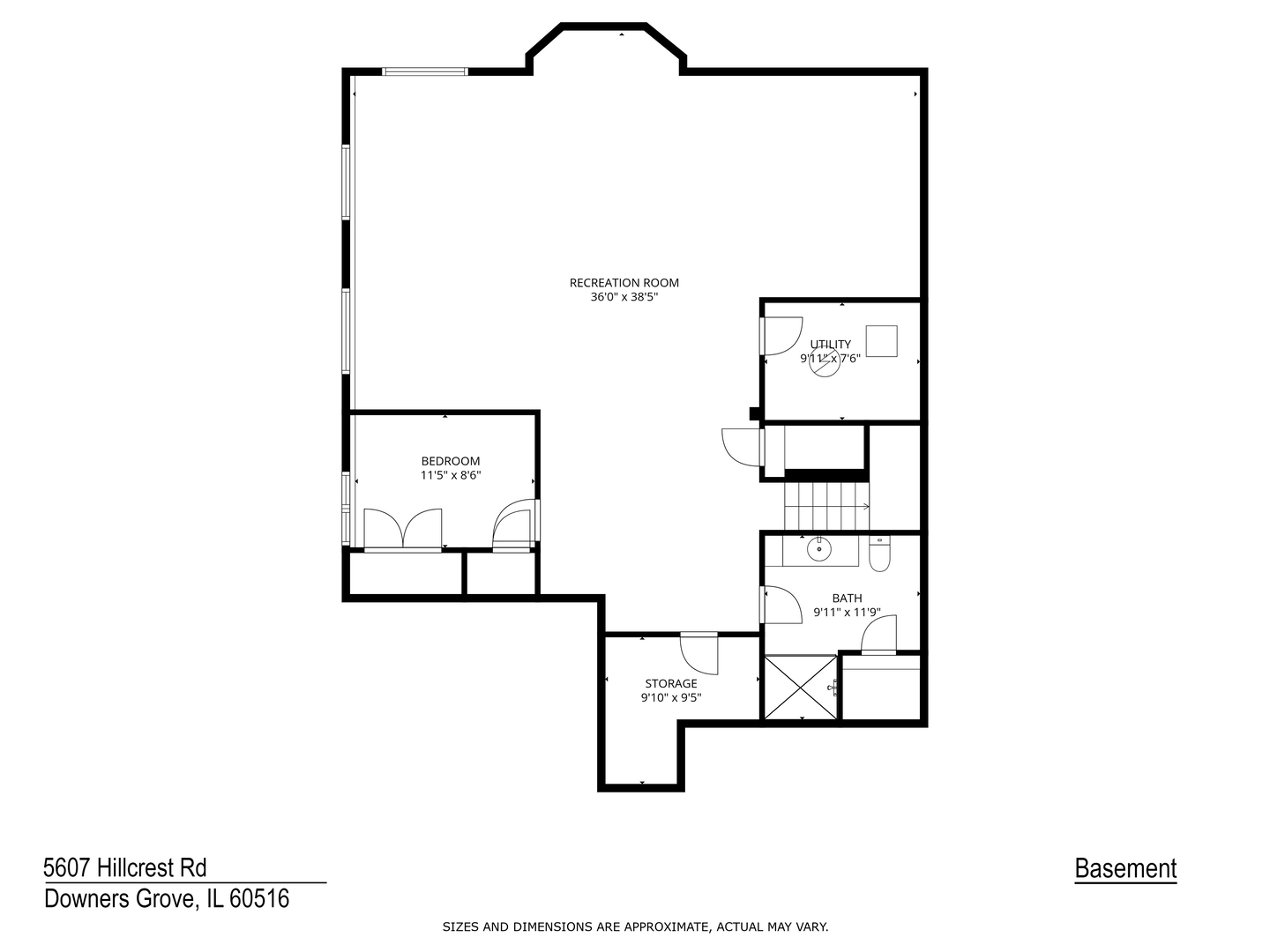 5607 Hillcrest Road, Downers Grove, IL 60516