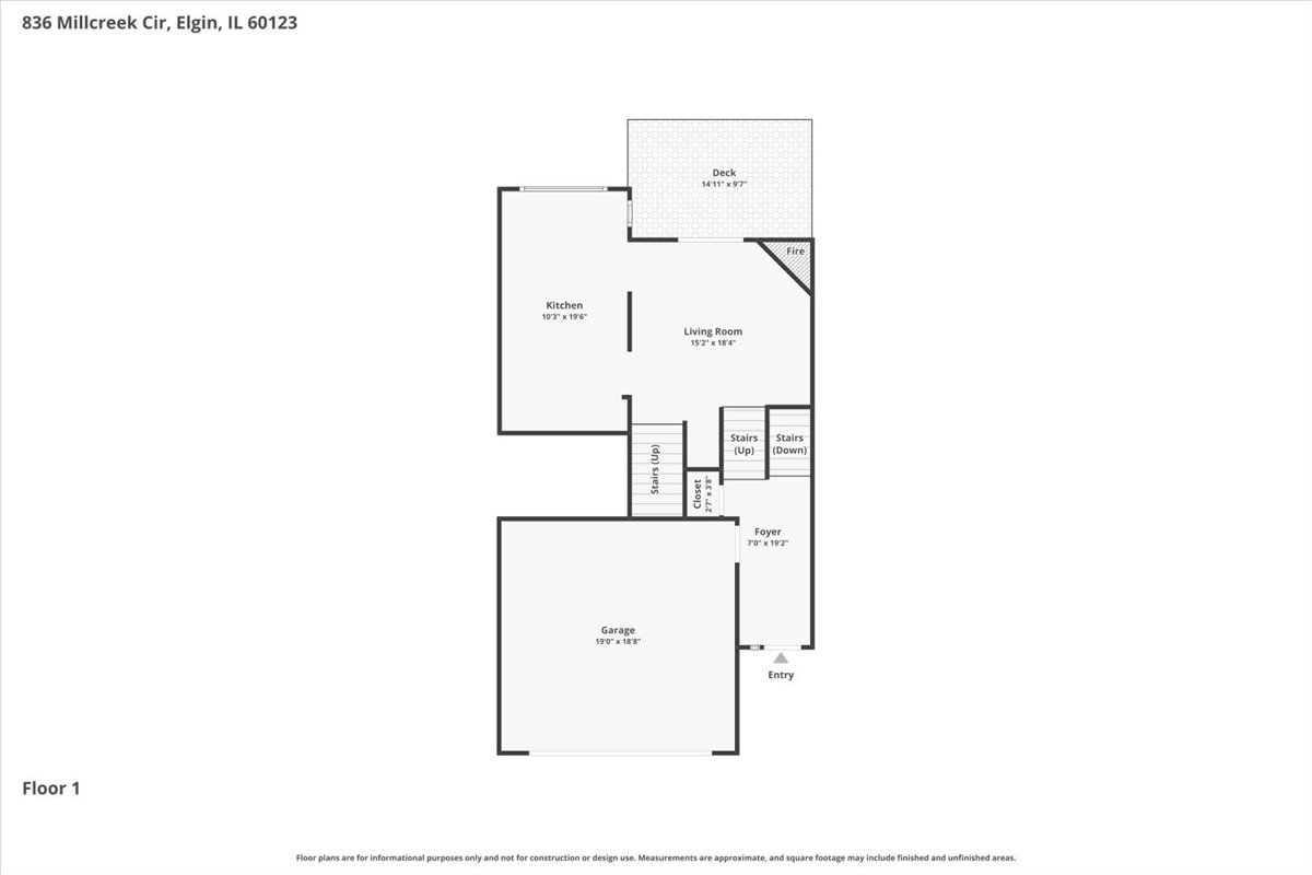 836 Millcreek Circle #836, Elgin, IL 60123