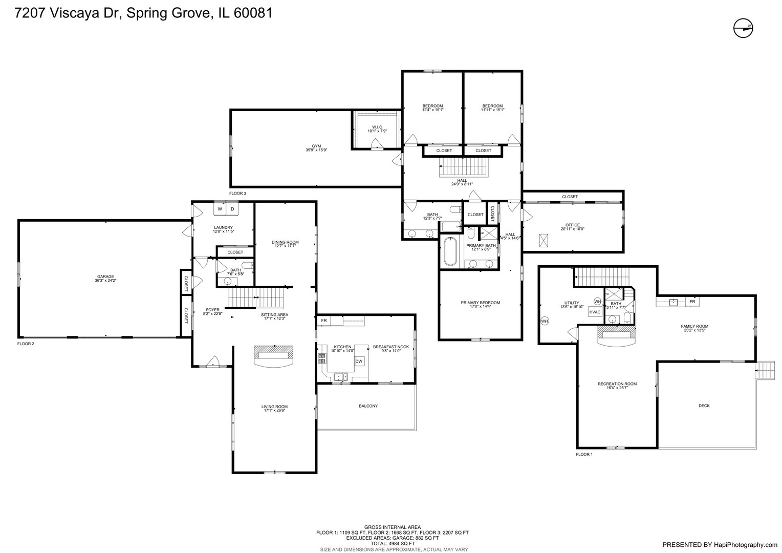 7207 Viscaya Drive, Spring Grove, IL 60081