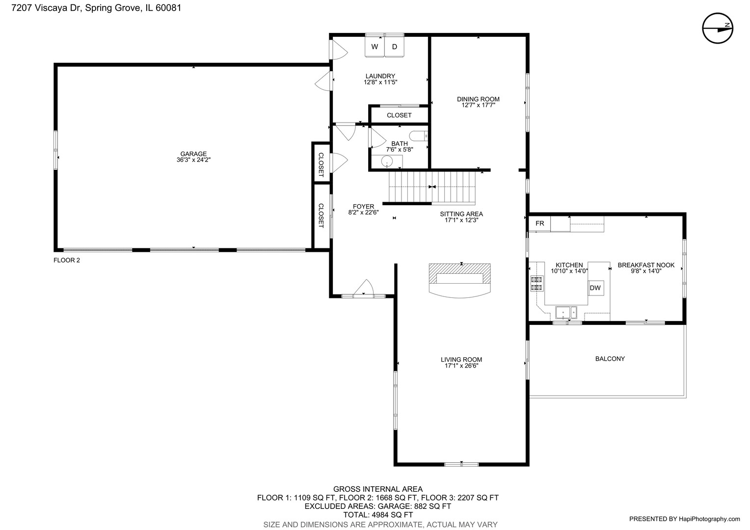 7207 Viscaya Drive, Spring Grove, IL 60081