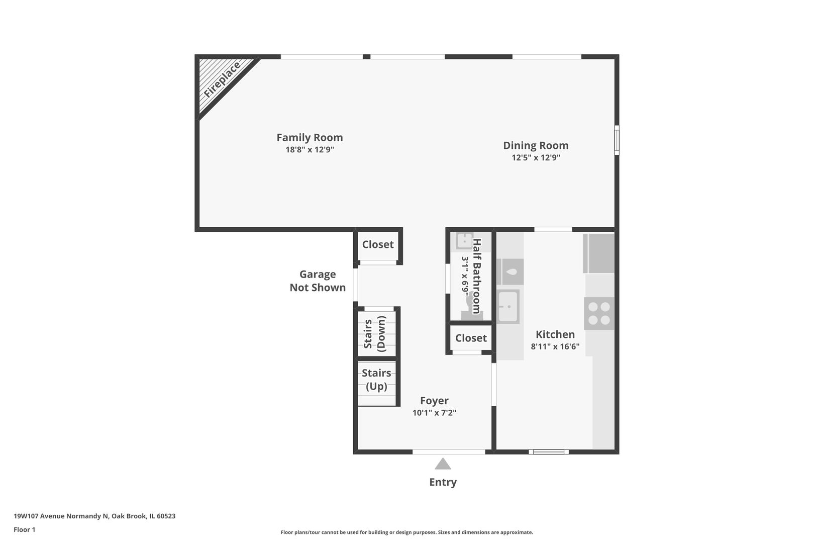 19W107 Avenue Normandy N, Oak Brook, IL 60523