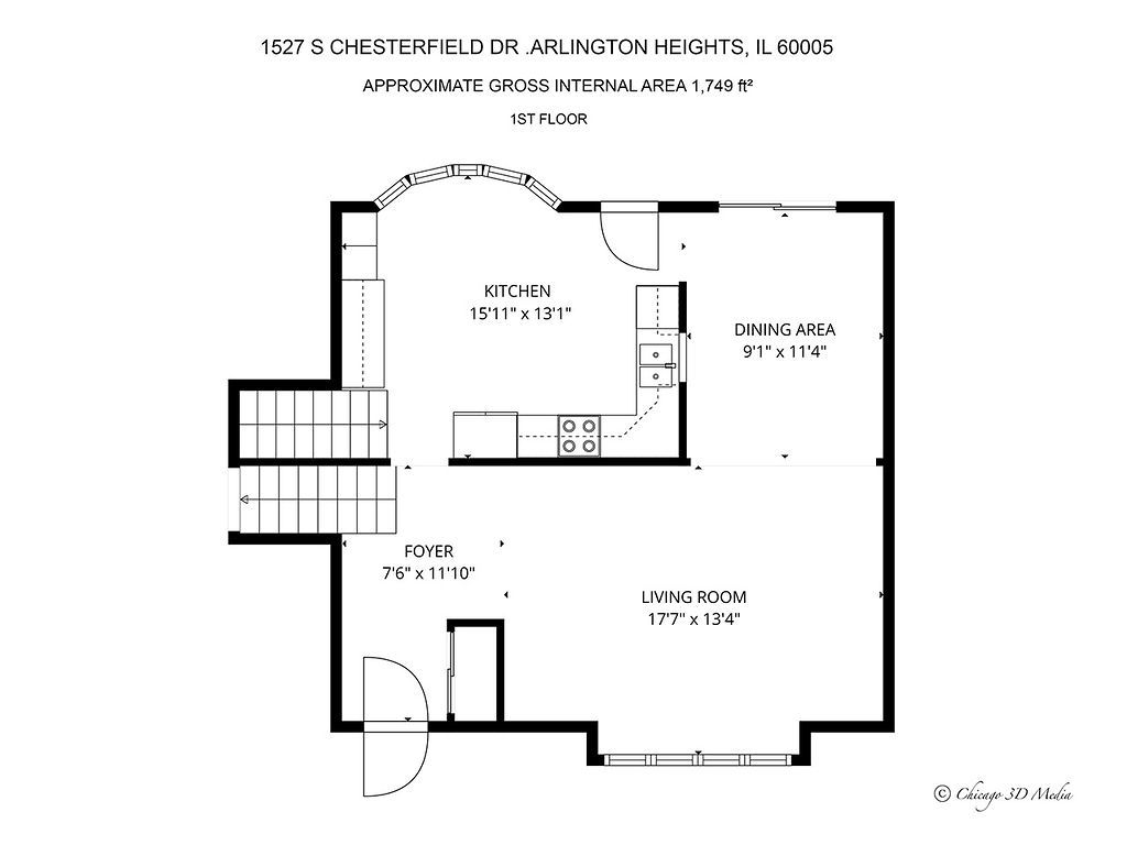 1527 S Chesterfield Drive, Arlington Heights, IL 60005