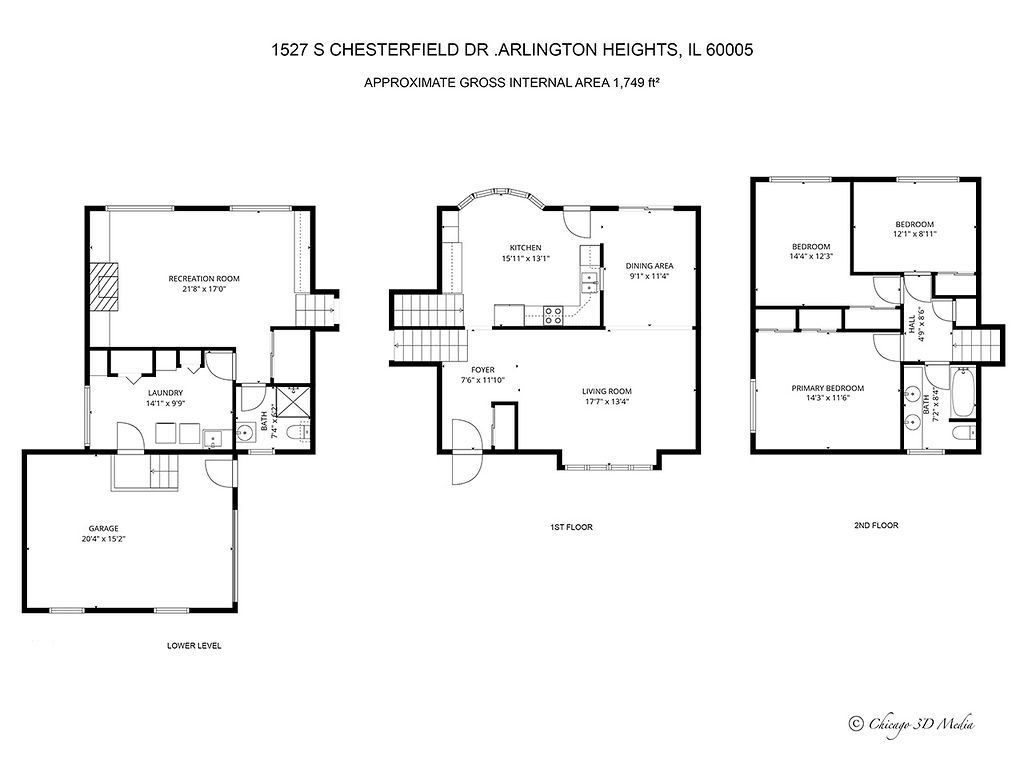 1527 S Chesterfield Drive, Arlington Heights, IL 60005