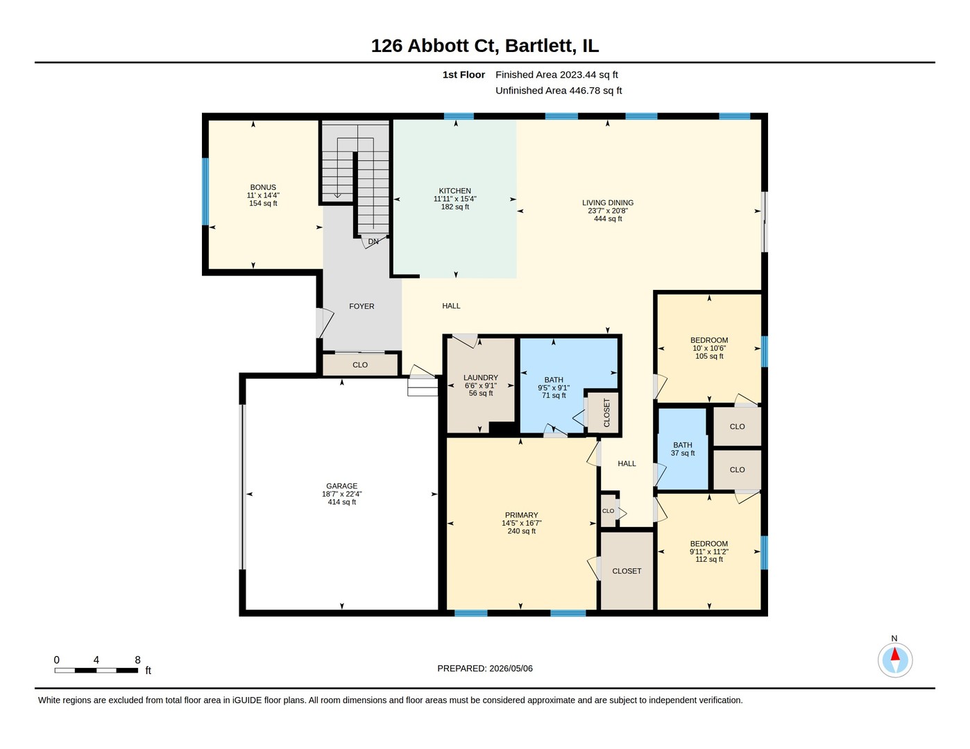 126 Abbott Court, Bartlett, IL 60103