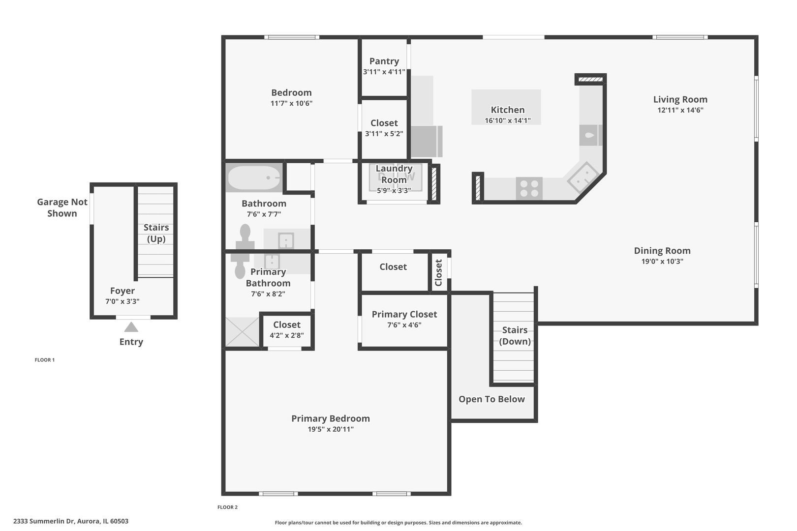 2333 Summerlin Drive #2333, Aurora, IL 60503