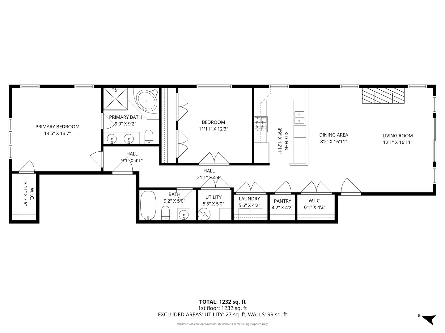 1122 W Hubbard Street #3E, Chicago, IL 60642