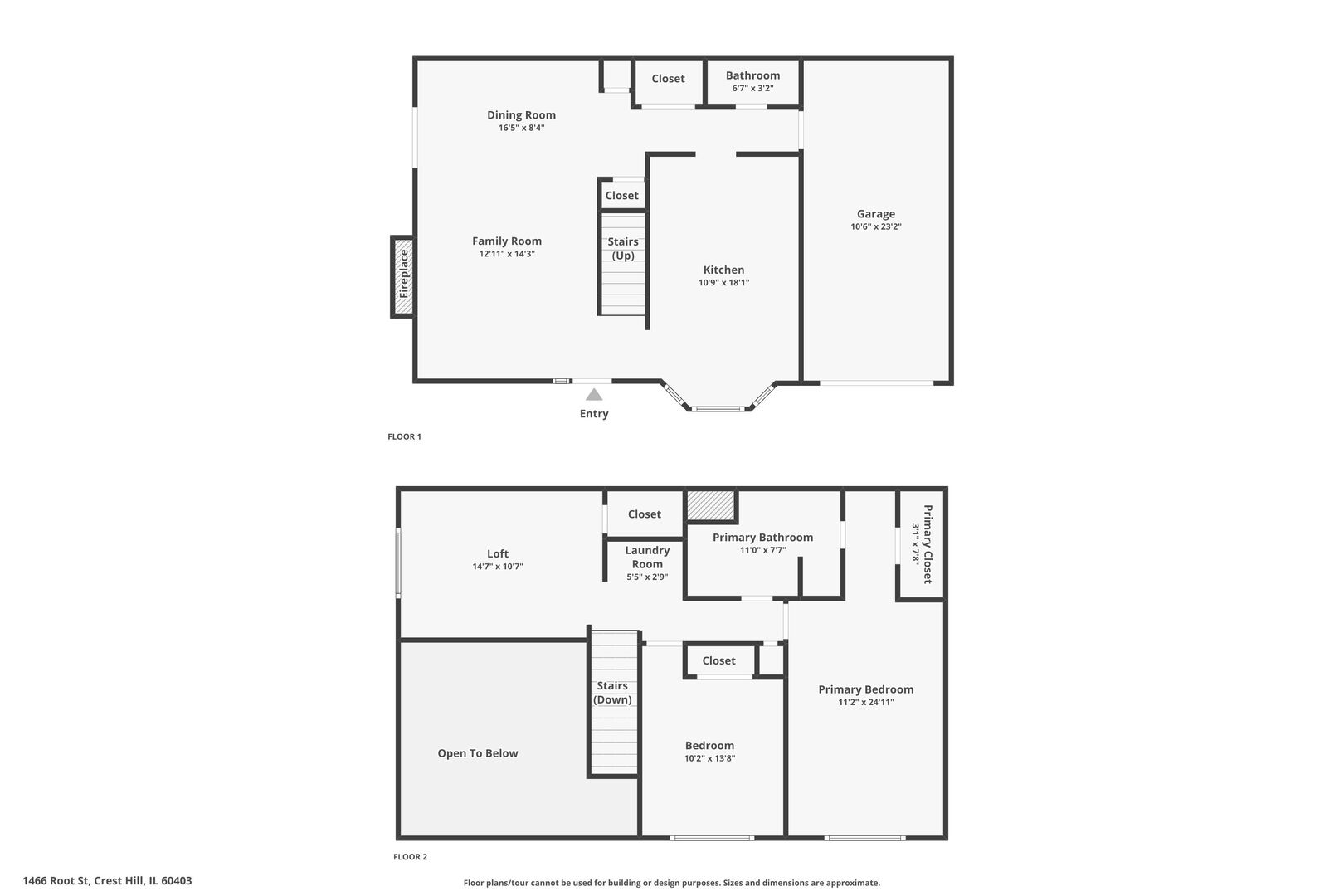 1466 Root Street #1, Crest Hill, IL 60435
