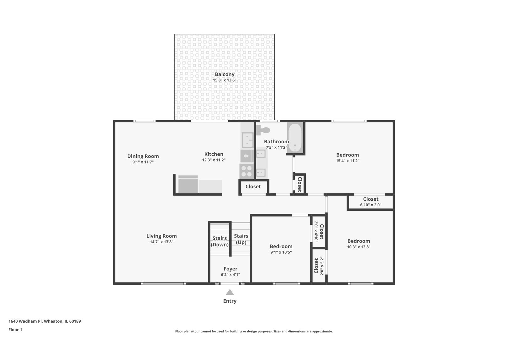 1640 Wadham Place, Wheaton, IL 60189