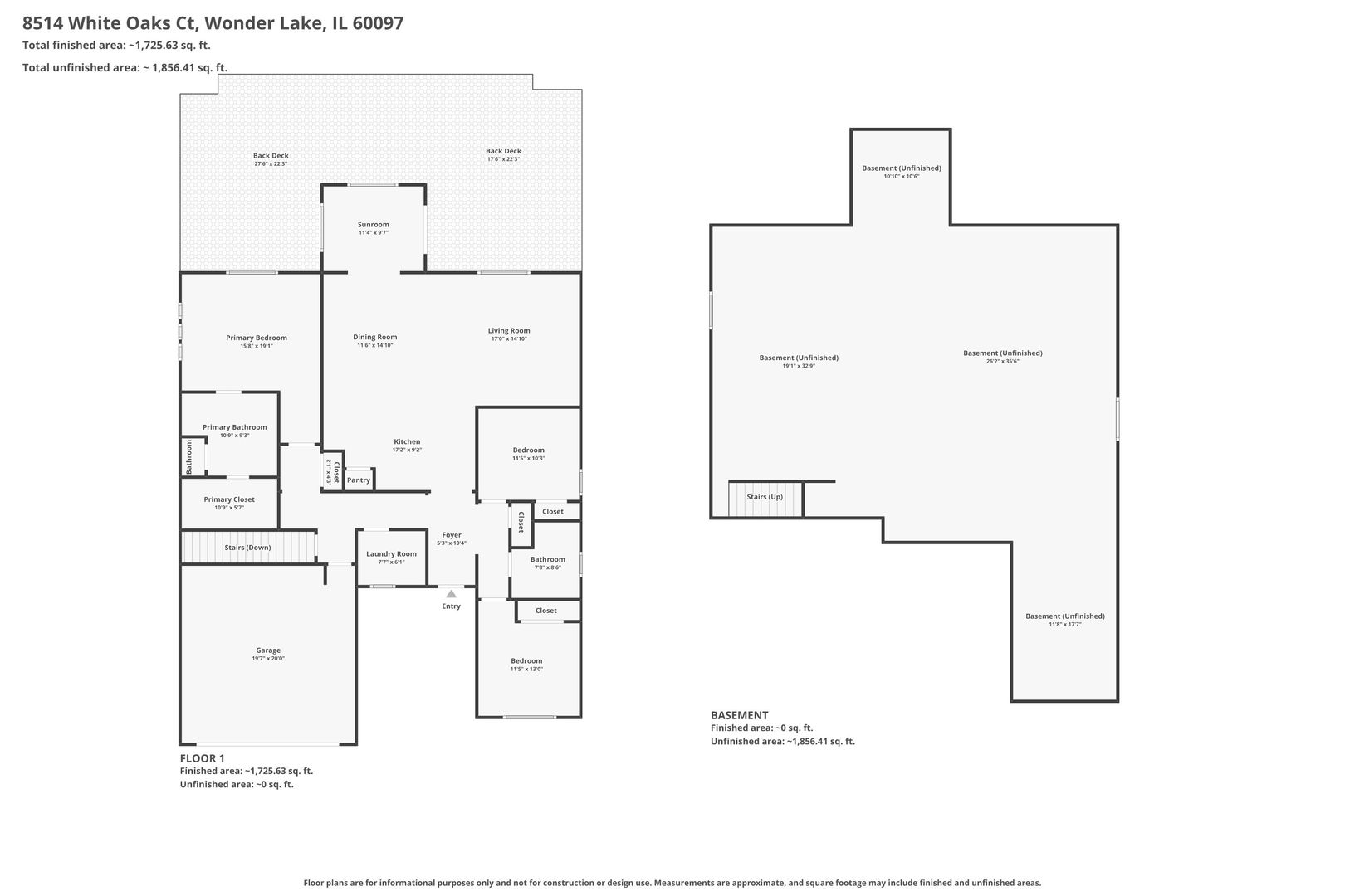 8514 White Oaks Court, Wonder Lake, IL 60097