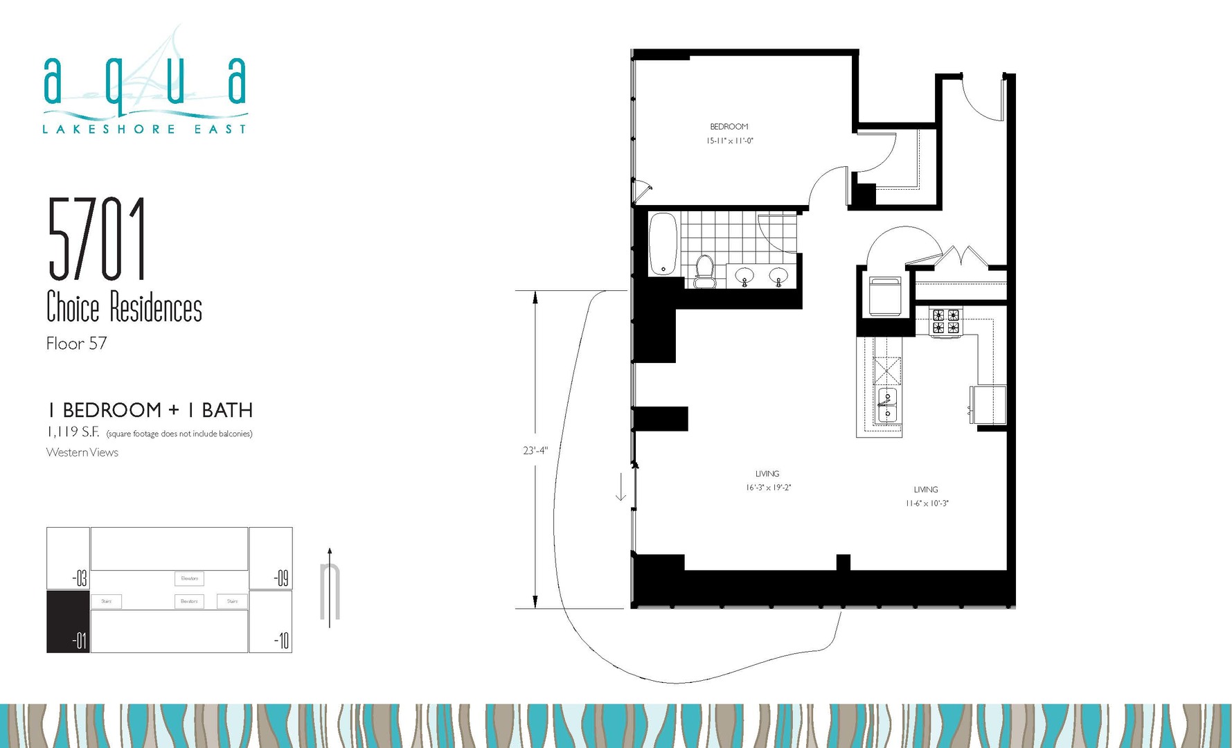 225 N Columbus Drive #5701, Chicago, IL 60601