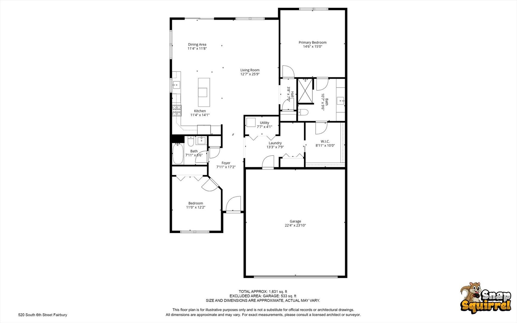 520 S 6th Street, Fairbury, IL 61739