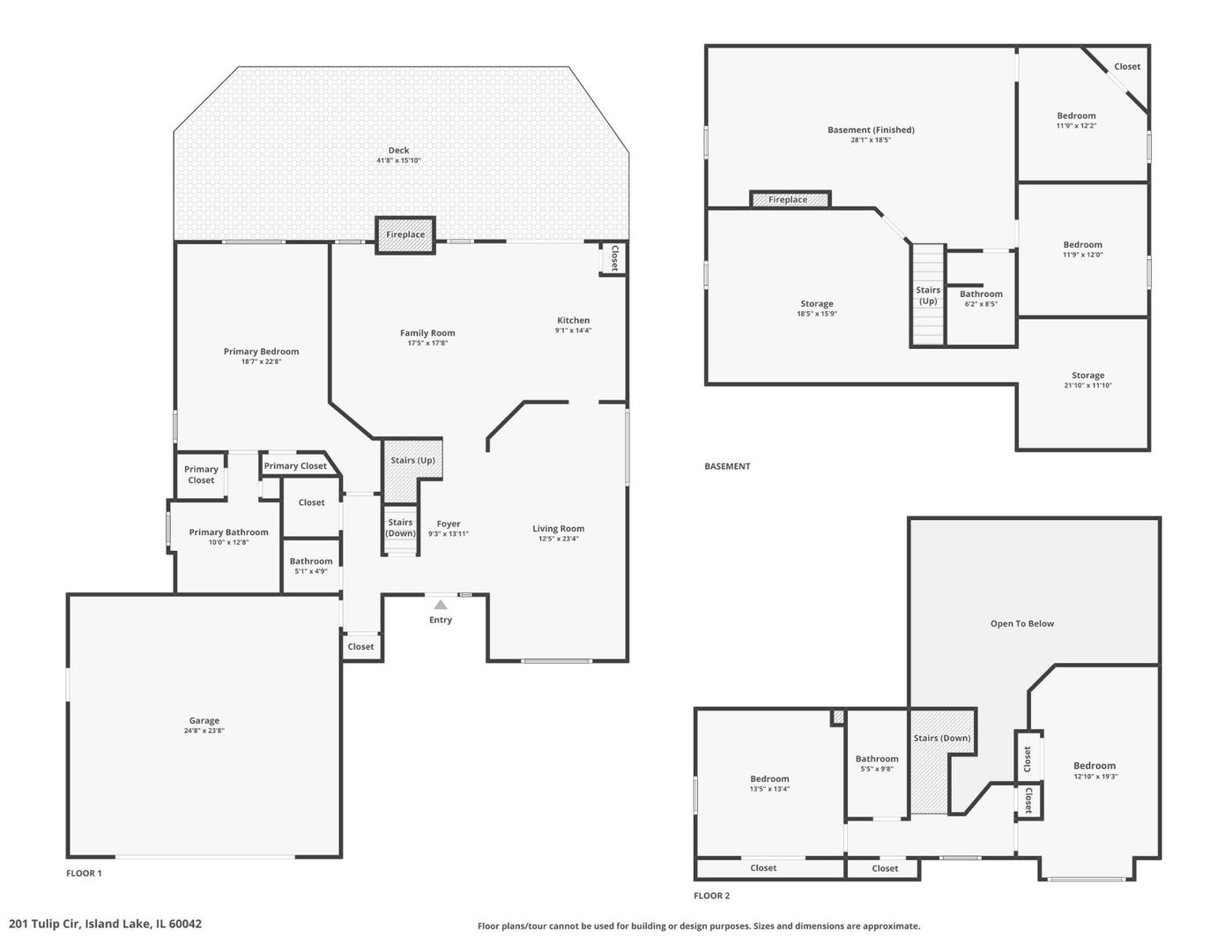 201 Tulip Circle, Island Lake, IL 60042