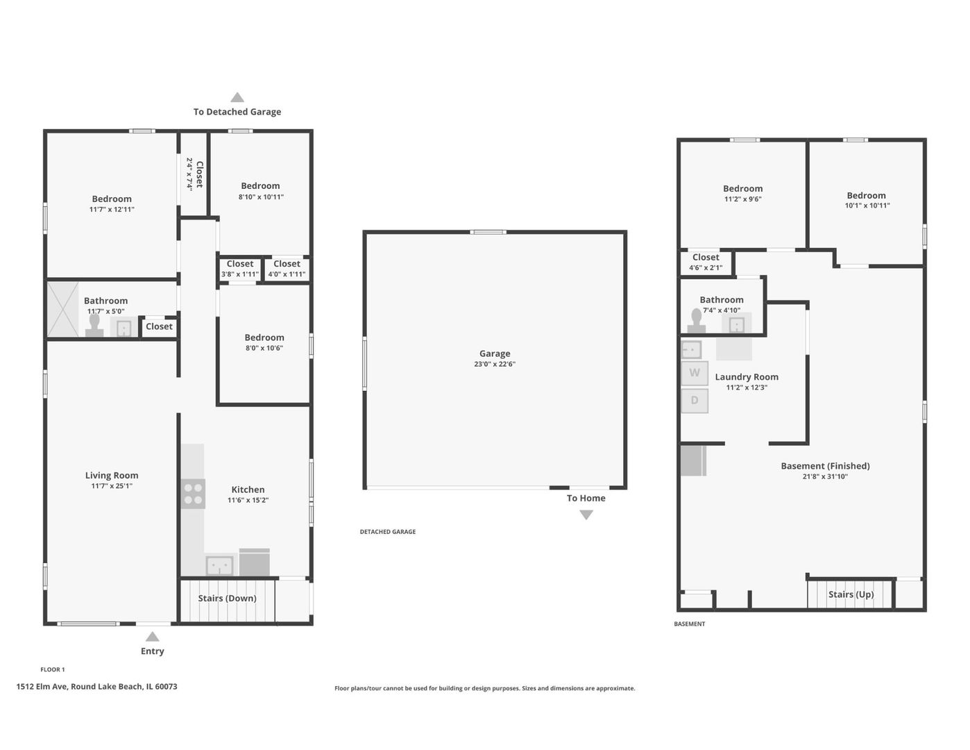 1512 Elm Avenue, Round Lake Beach, IL 60073