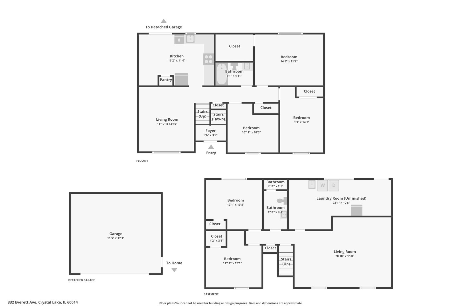 332 Everett Avenue, Crystal Lake, IL 60014