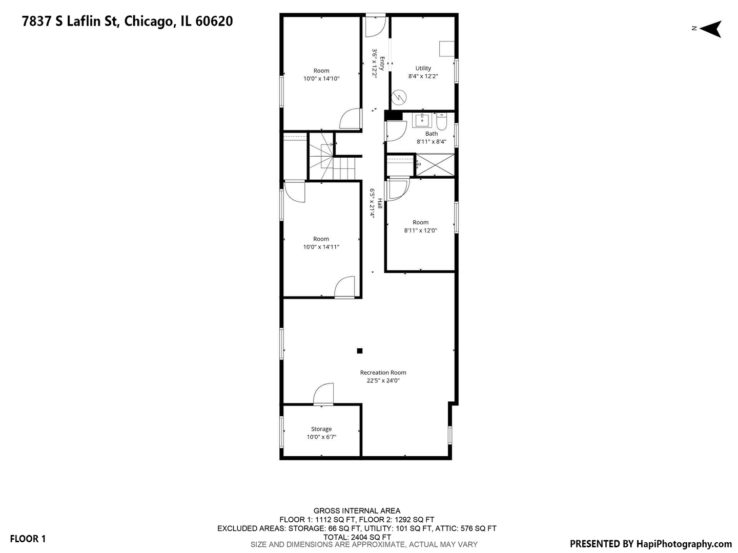 7837 S Laflin Street, Chicago, IL 60620