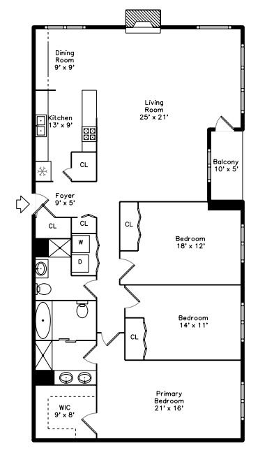 865 E 22nd Street #302, Lombard, IL 60148