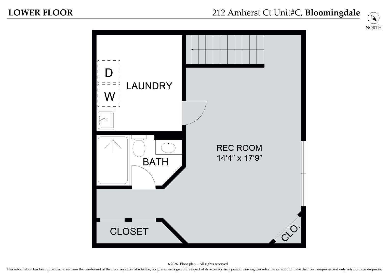 212 Amherst Court #C, Bloomingdale, IL 60108