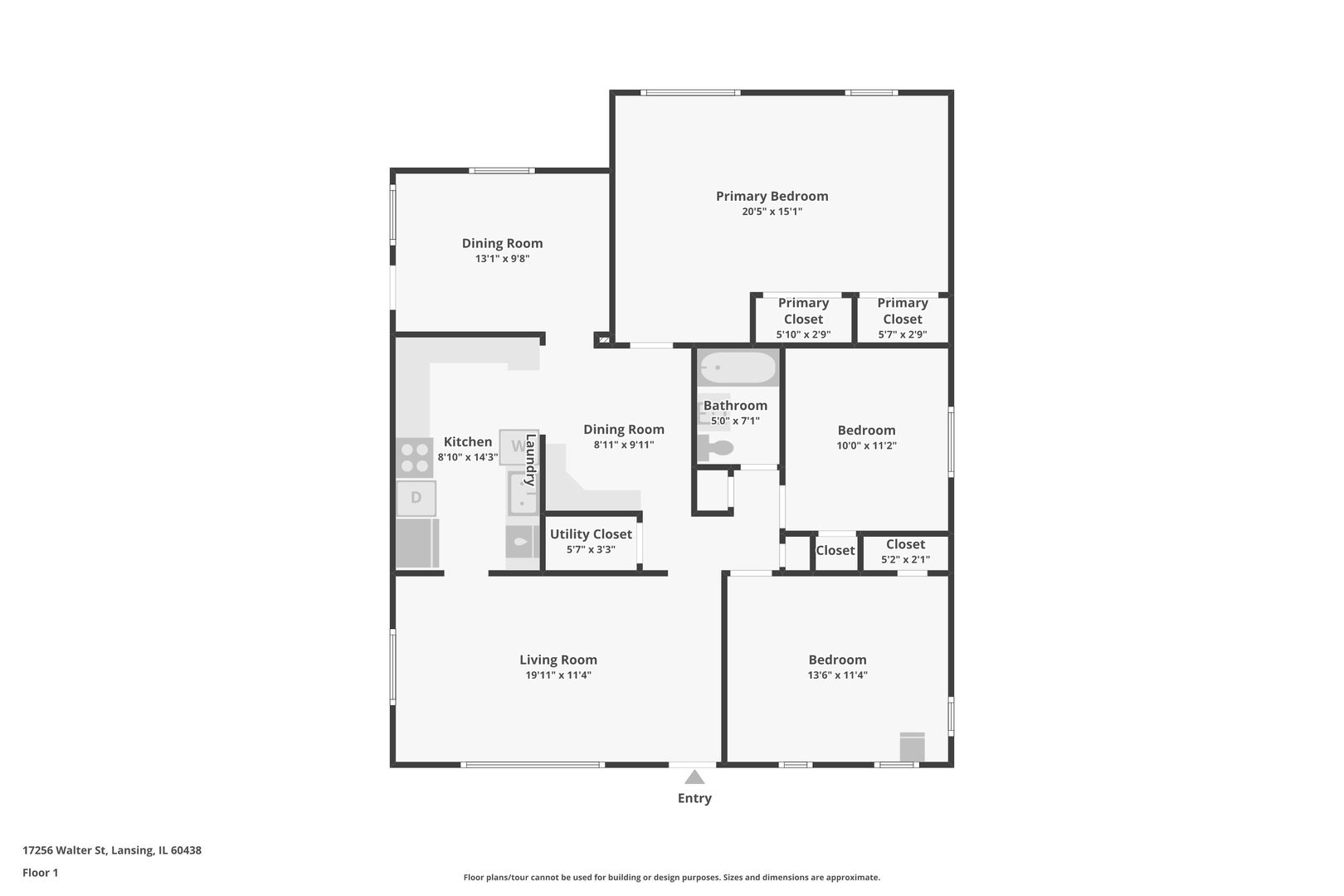 17256 Walter Street, Lansing, IL 60438
