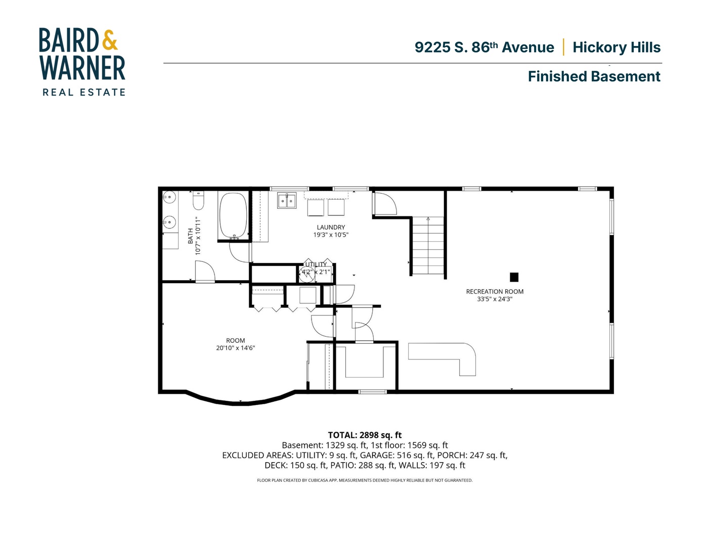 9225 S 86th Avenue, Hickory Hills, IL 60457