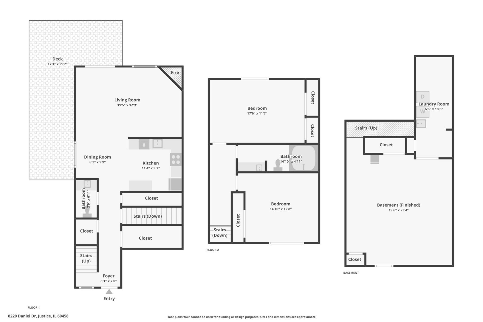 8220 Daniel Drive, Justice, IL 60458