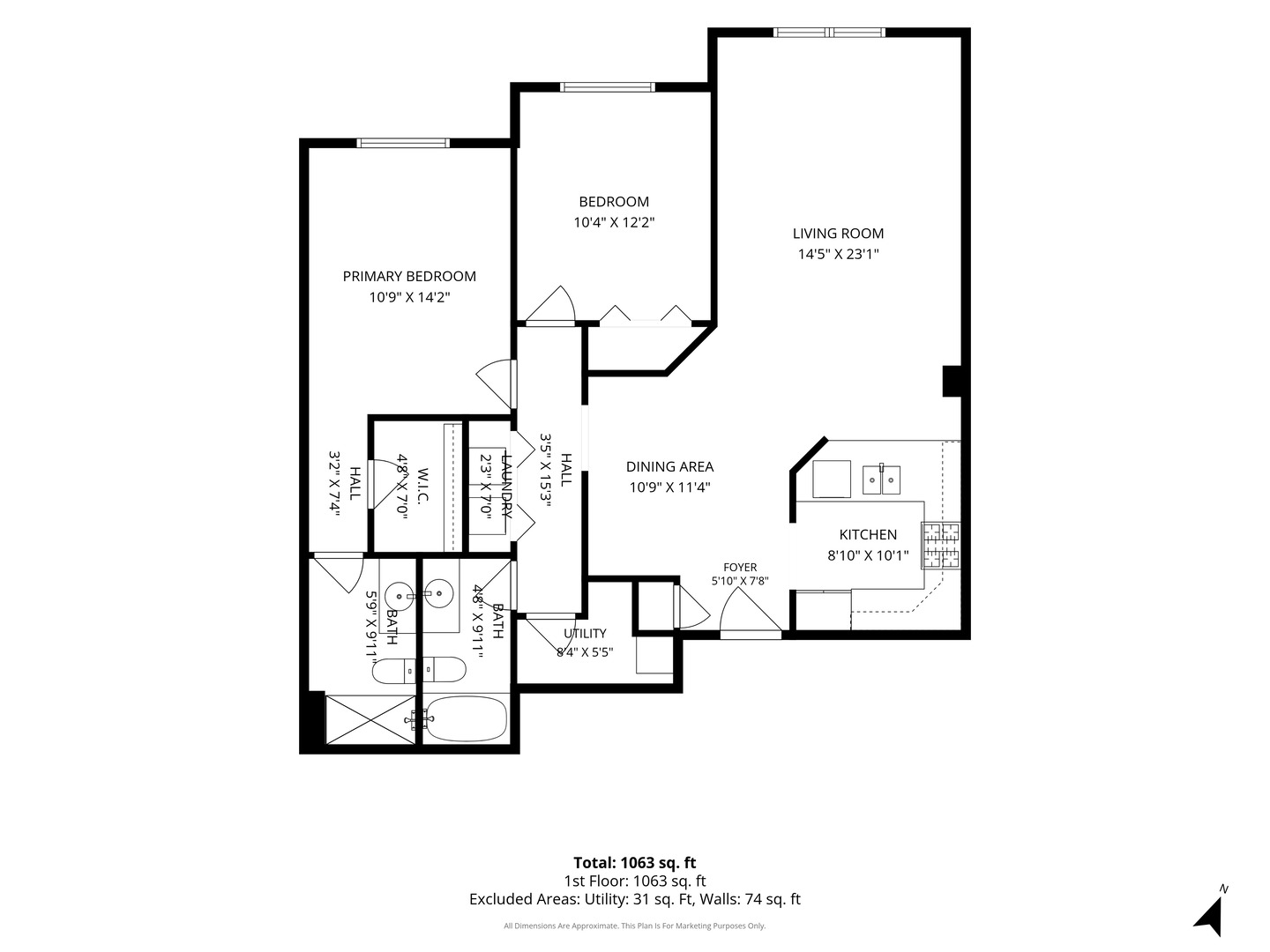 245 Burlington Avenue #203, Clarendon Hills, IL 60514