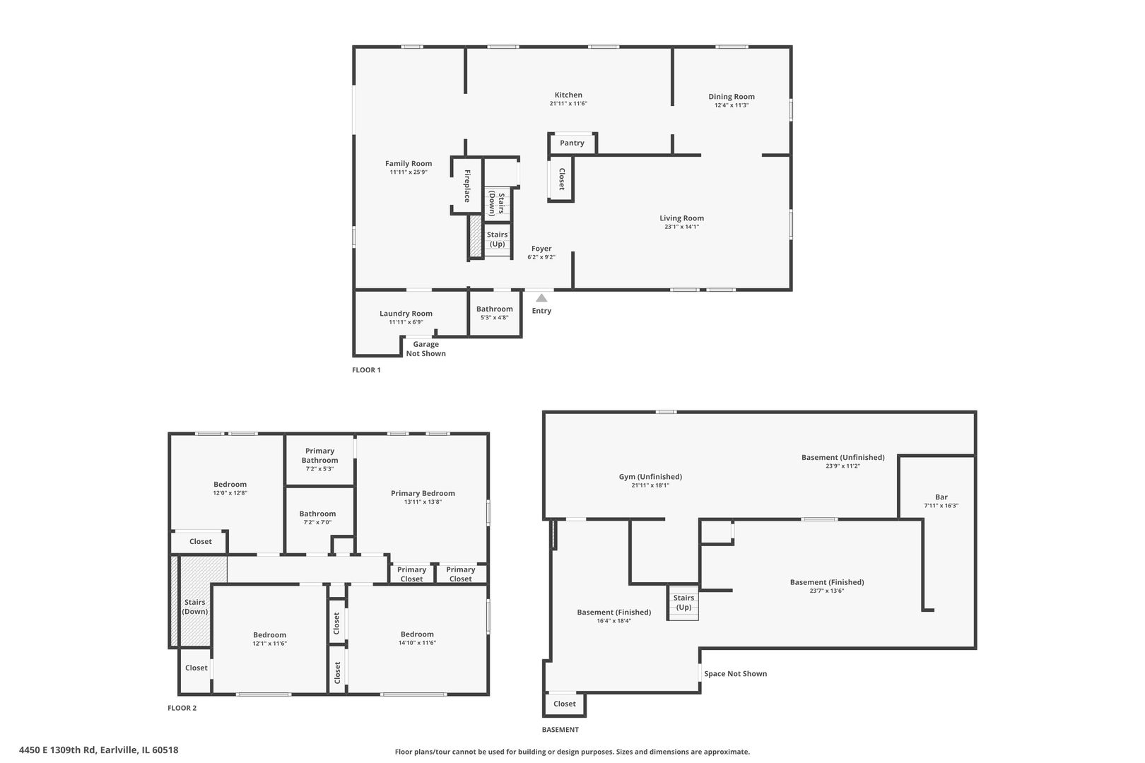 4450 E 1309th Road, Earlville, IL 60518
