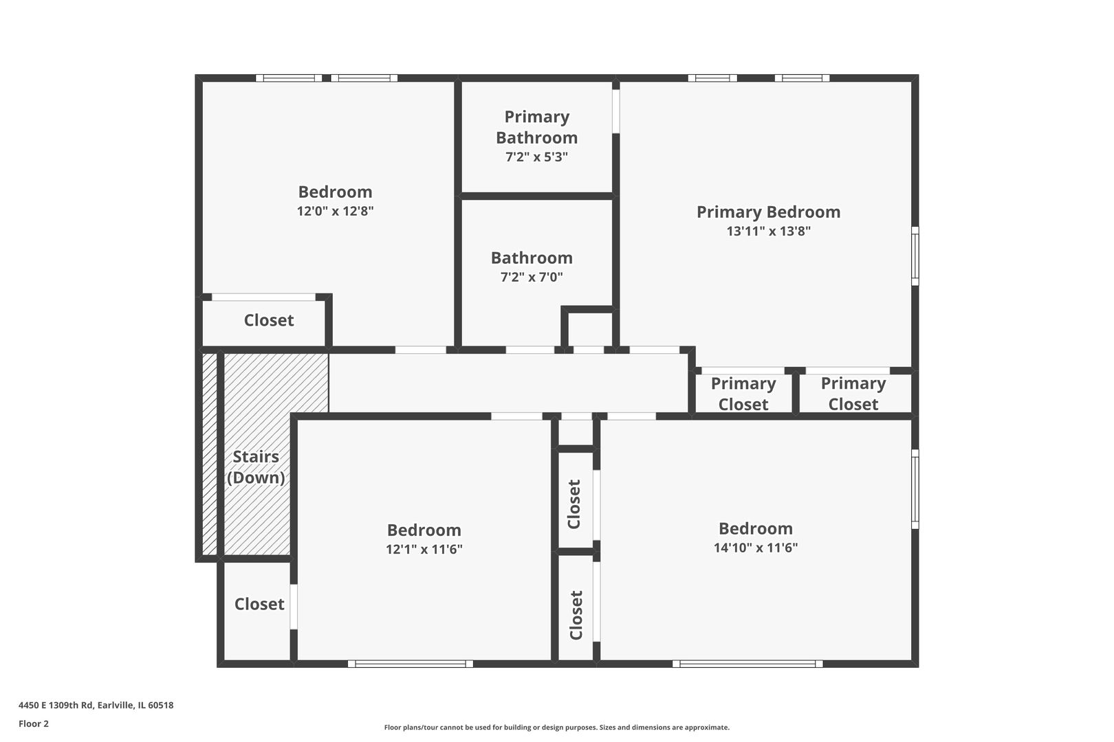 4450 E 1309th Road, Earlville, IL 60518