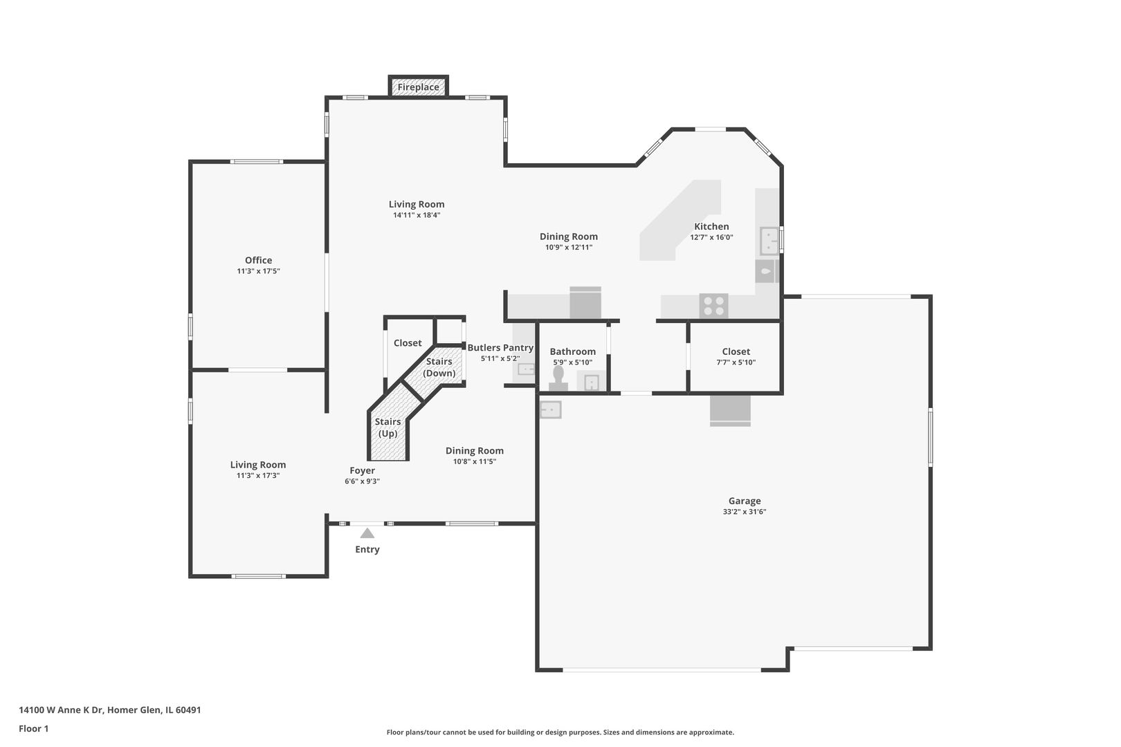 14100 W Anne K Drive, Homer Glen, IL 60491
