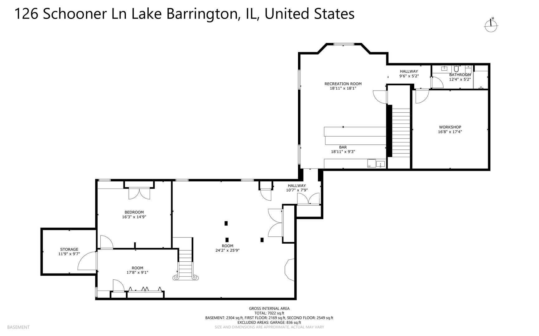 126 Schooner Lane, Lake Barrington, IL 60010