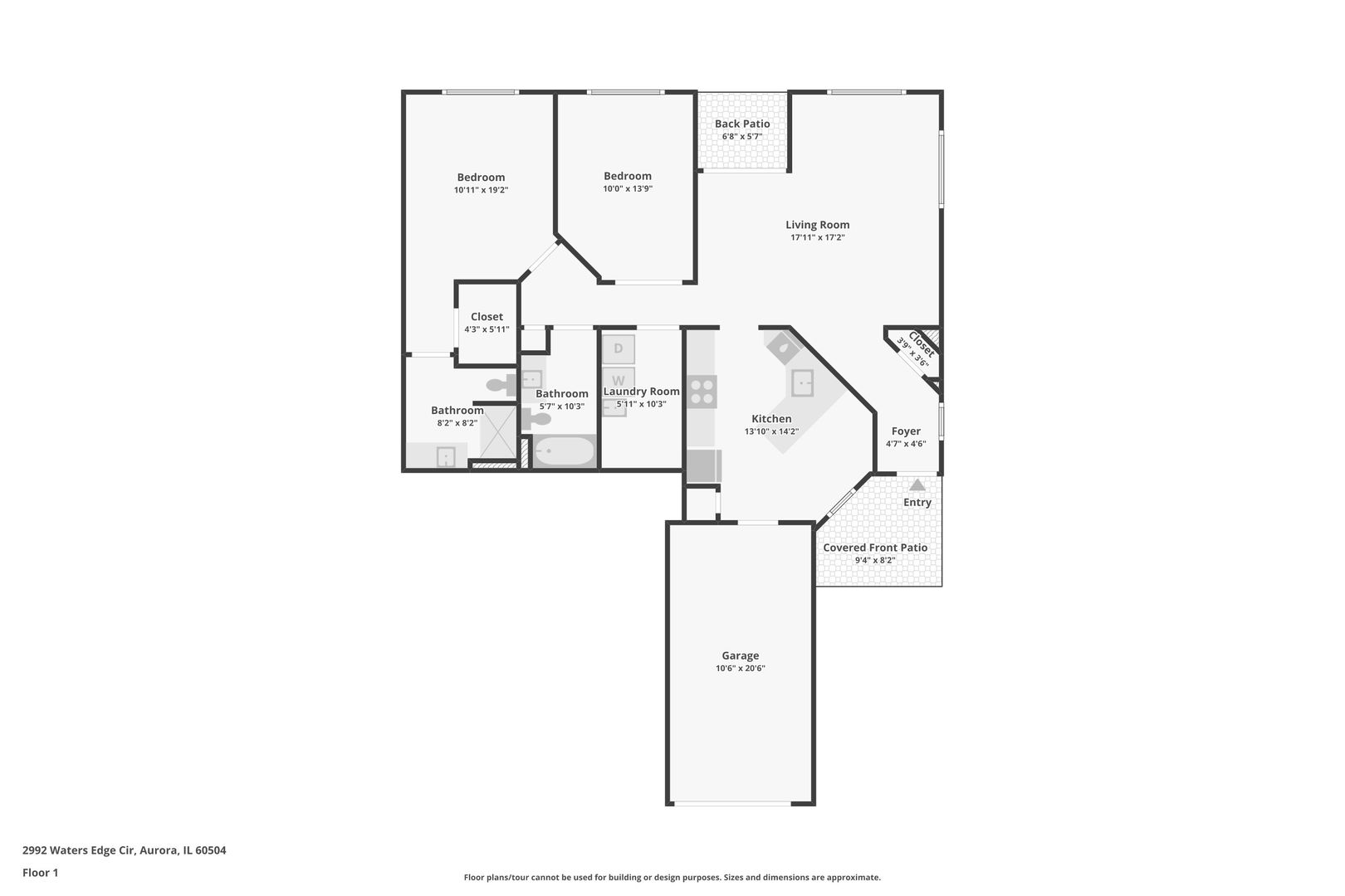 2992 Waters Edge Circle, Aurora, IL 60504