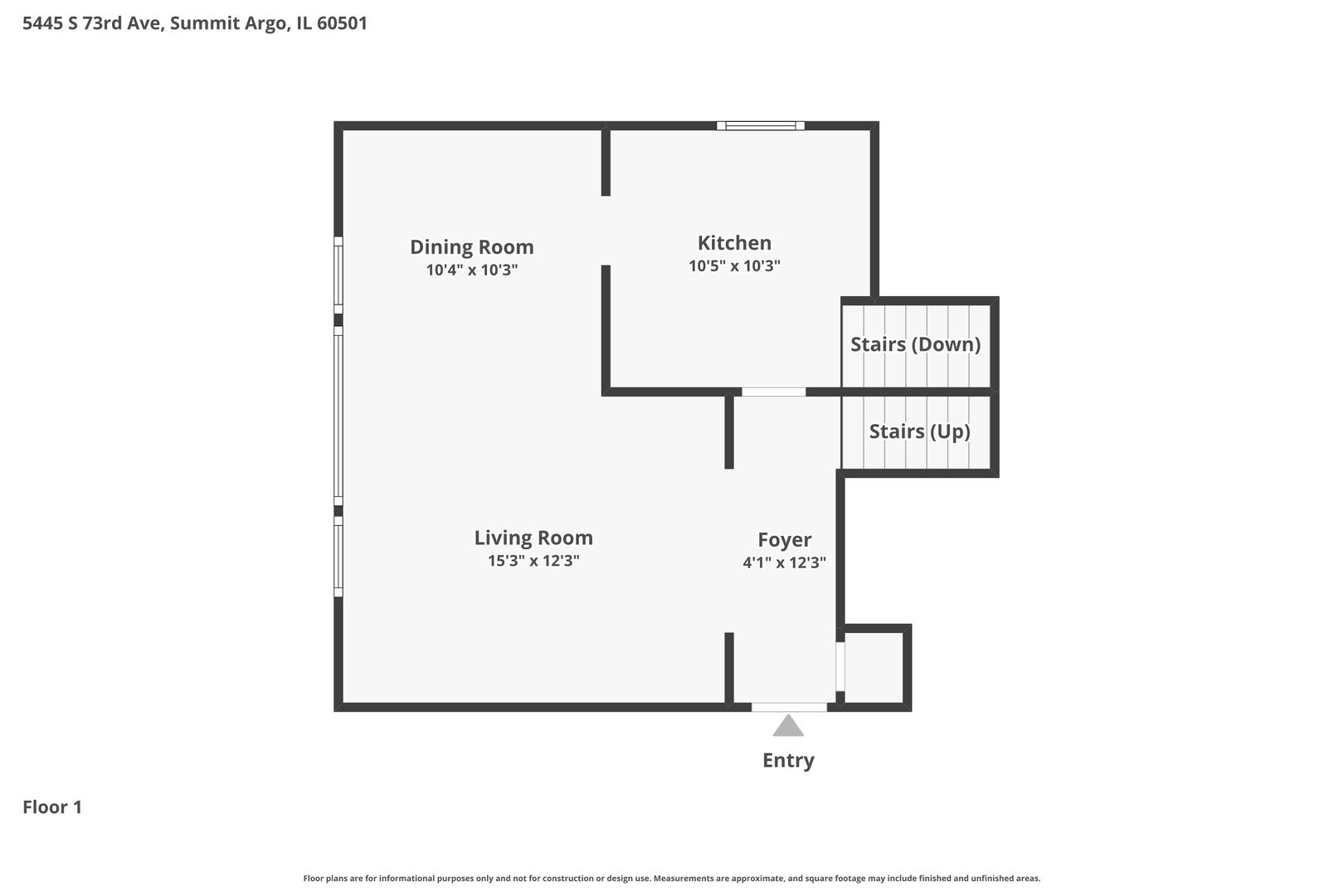 5445 S 73rd Avenue, Summit, IL 60501
