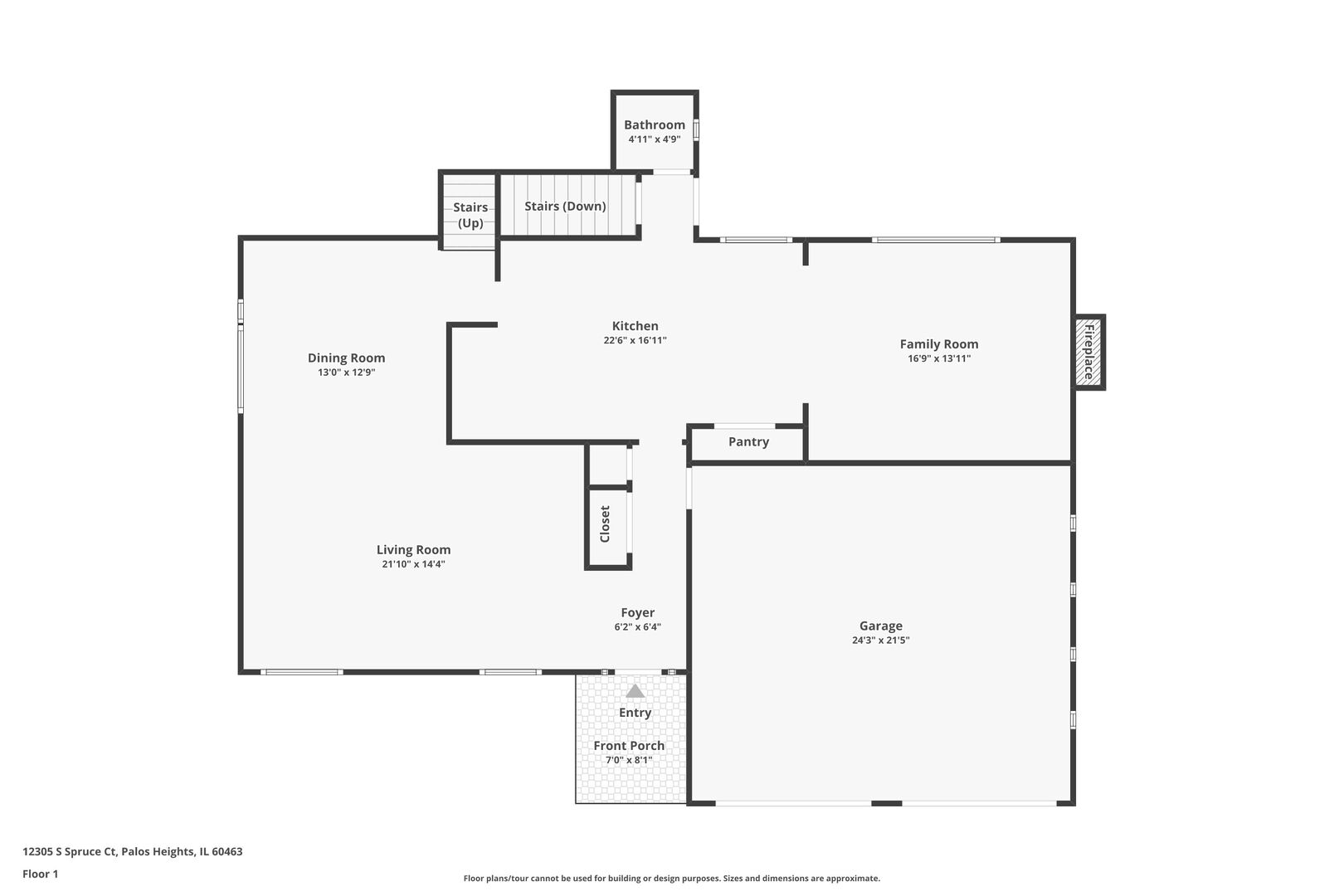 12305 S Spruce Court, Palos Heights, IL 60463
