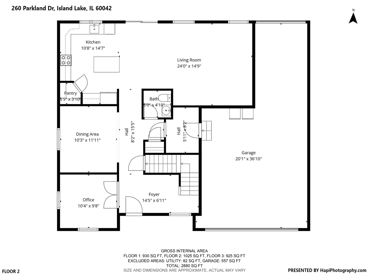 260 E Parkland Drive, Island Lake, IL 60042