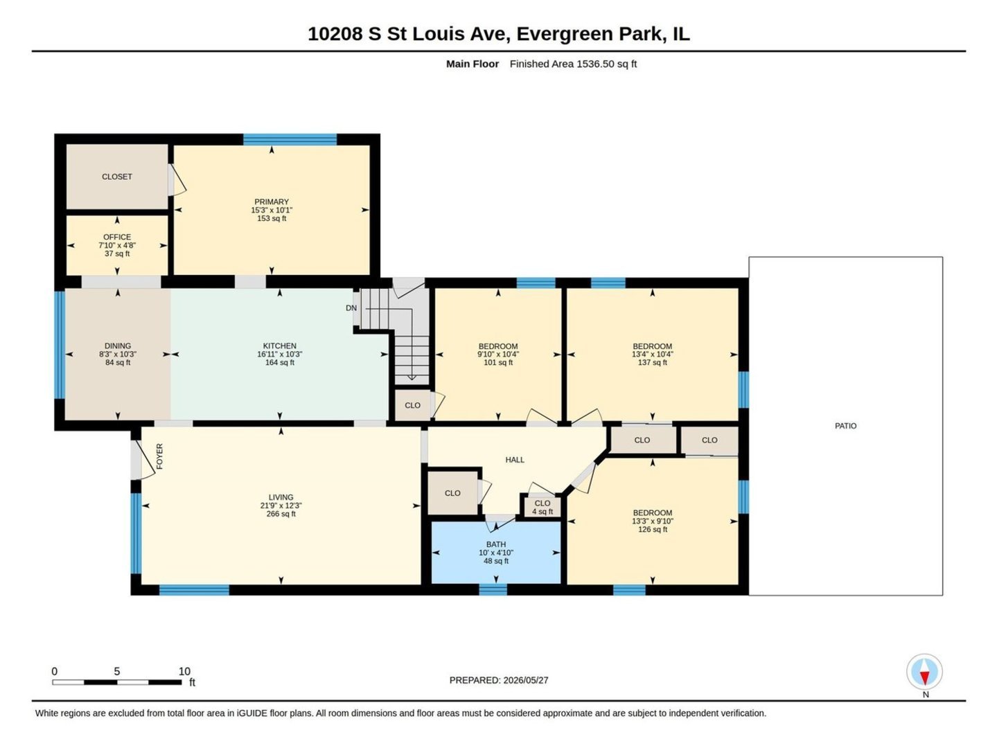10208 S Saint Louis Avenue, Evergreen Park, IL 60805