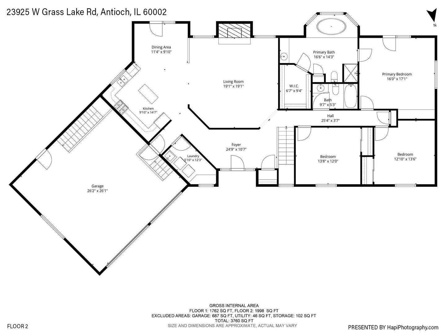23925 W Grass Lake Road, Antioch, IL 60002
