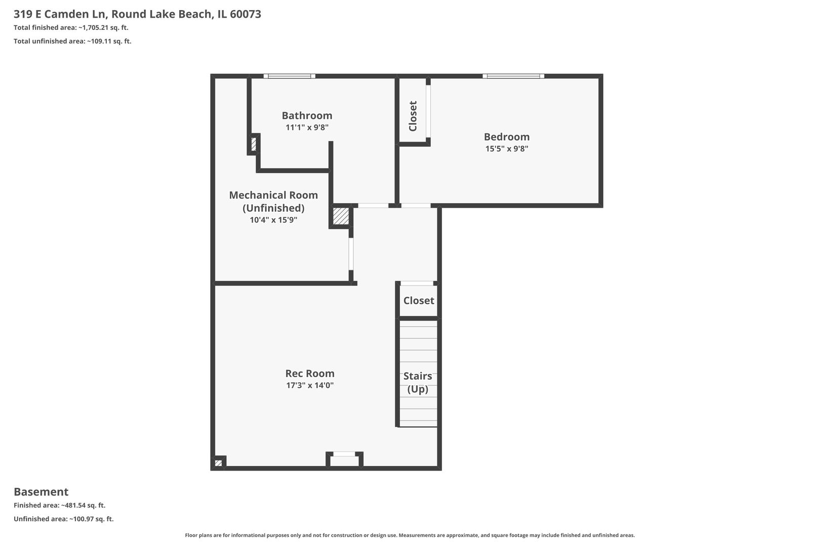 319 E Camden Lane, Round Lake Beach, IL 60073