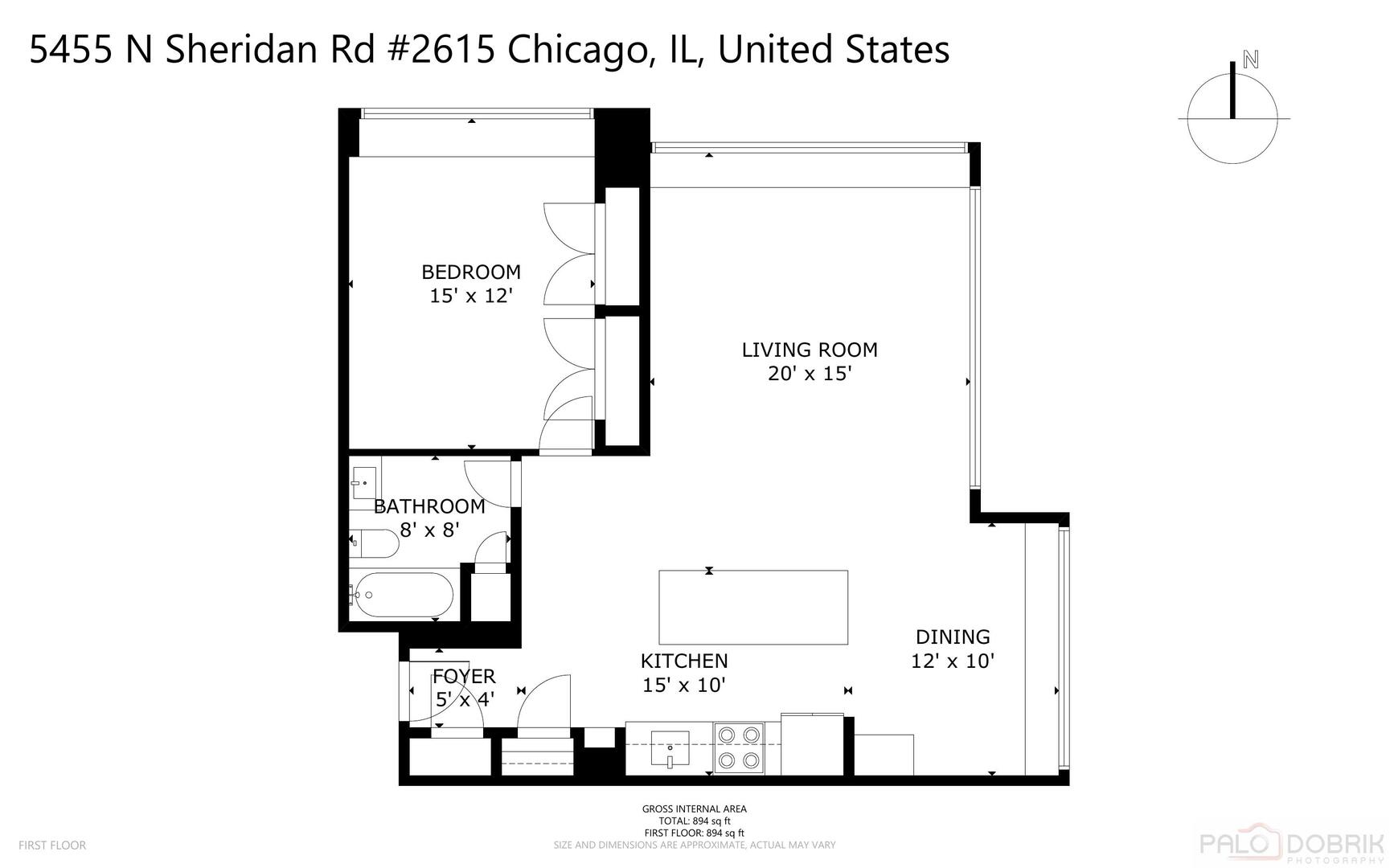 5455 N Sheridan Road #2615, Chicago, IL 60640