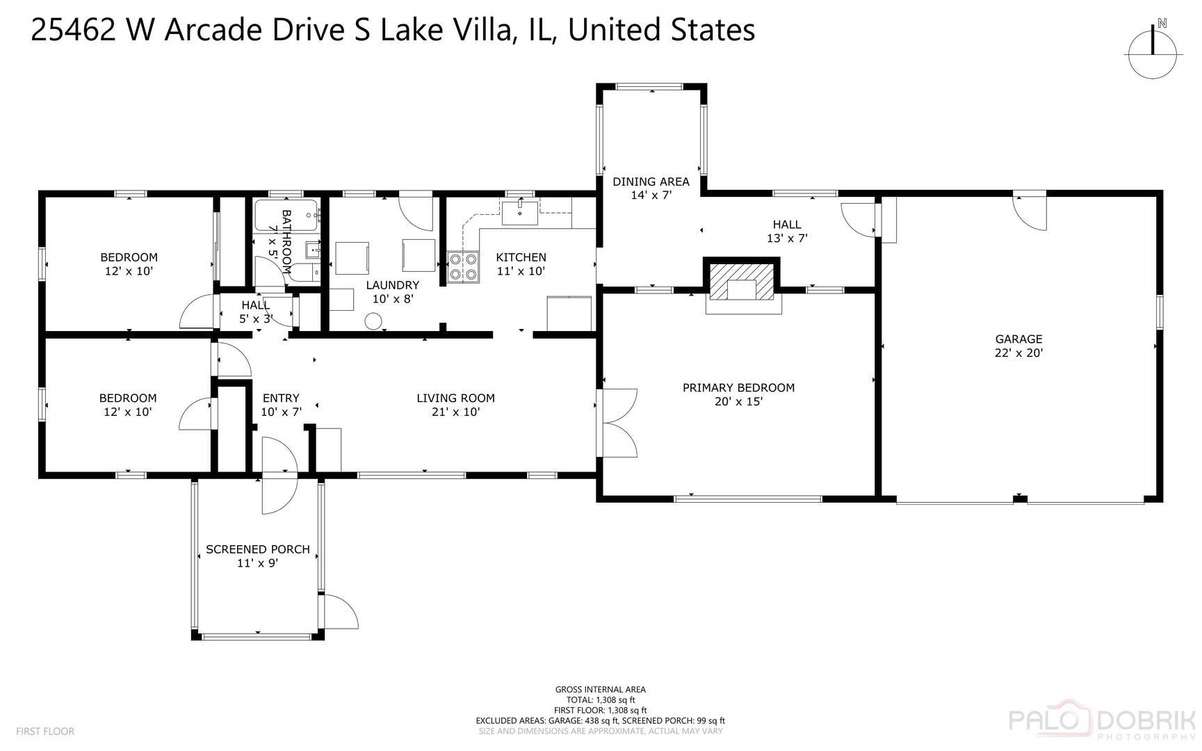 25462 W Arcade Drive, Lake Villa, IL 60046
