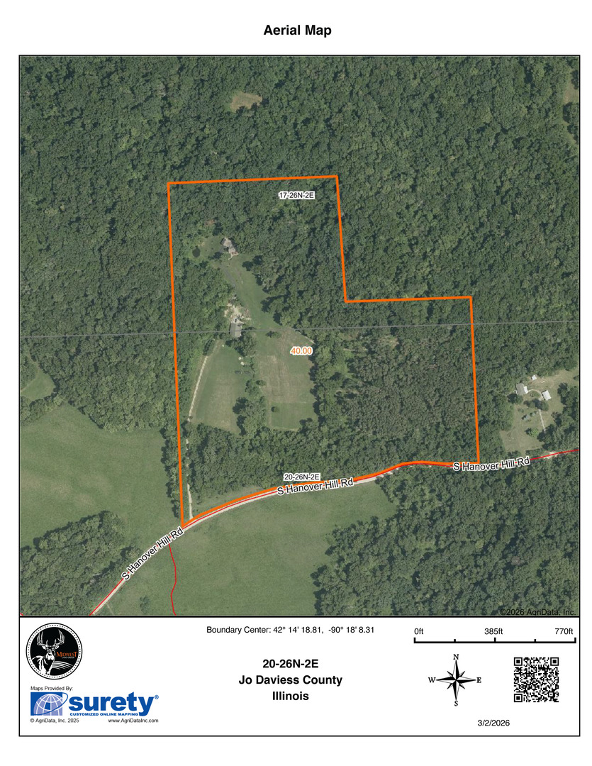 9496 S Hanover Hill Road, Hanover, IL 61041