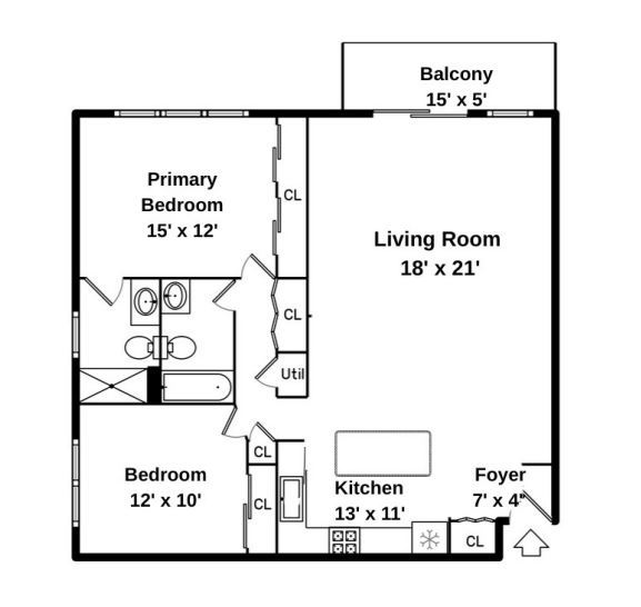8560 W Foster Avenue #203, Norridge, IL 60706