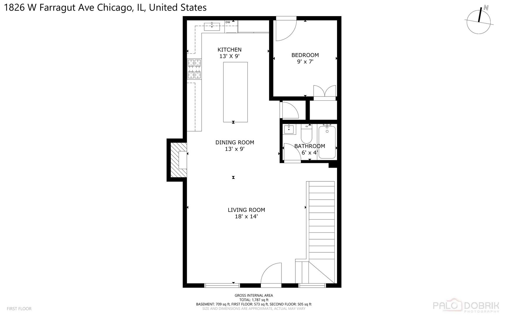 1826 W Farragut Avenue, Chicago, IL 60640